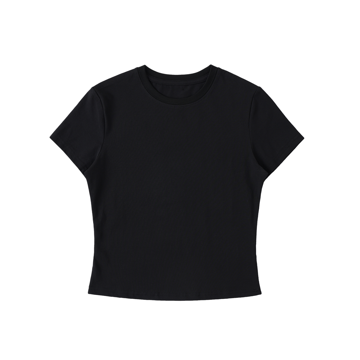 Essential Bodycon Crewneck T-Shirt
